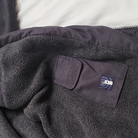 Hathaway men's zip up jacket black sz XL - Picture 11 of 13